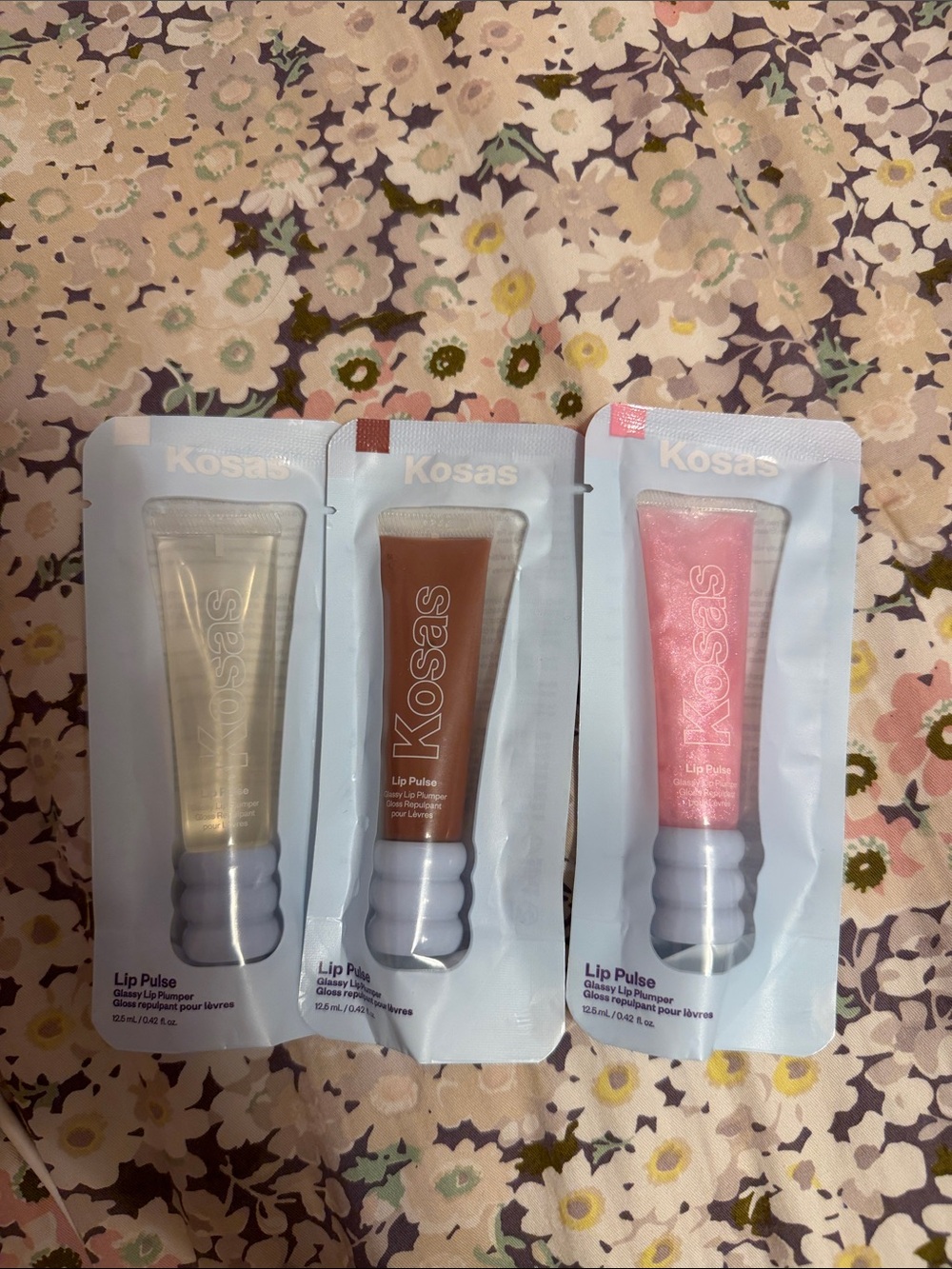Kosas Lip Pulse Trio Glosses